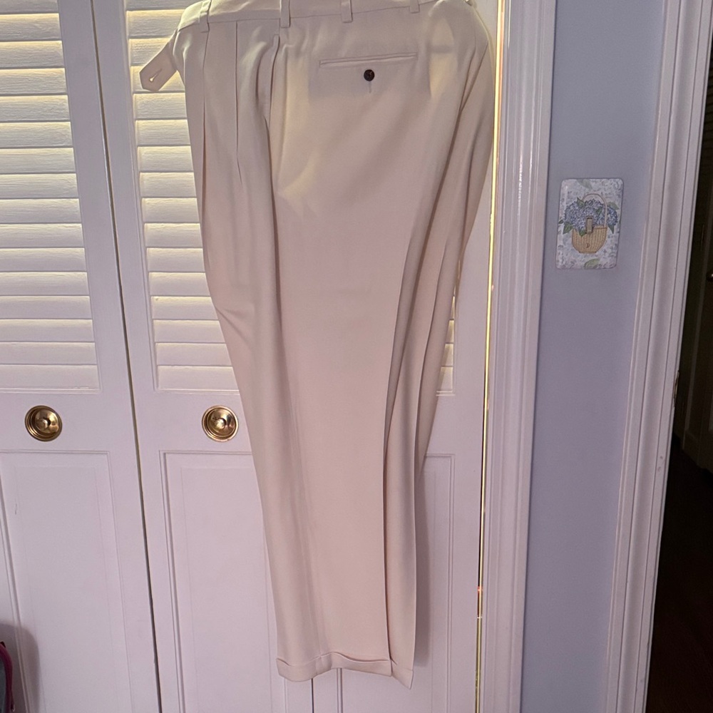 Jos. A. Bank Elegant Cream Trousers